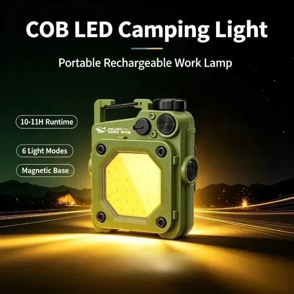Outdoor Lighting Black - ไฟฉาย LED ขนาดเล็กพกพา ชาร์จไฟได้ สว่างเป็นพิเศษ สำหรับตั้งแคมป์กลางแจ้งและใช้ในกรณีฉุกเฉิน