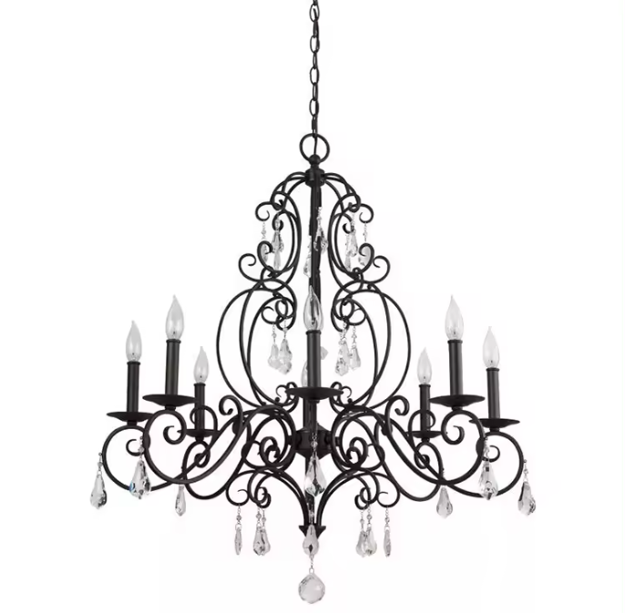 Outdoor Lighting Black - โคมไฟเพดาน Zeal Lighting ดีไซน์หรูหรา สไตล์เรโทร สีดำ