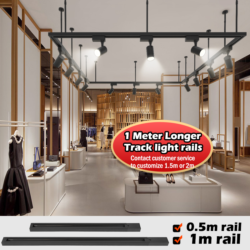1M Track Rail Kit Spotlight 0. - Outdoor Lighting Track บทวิจารณ์และราคา