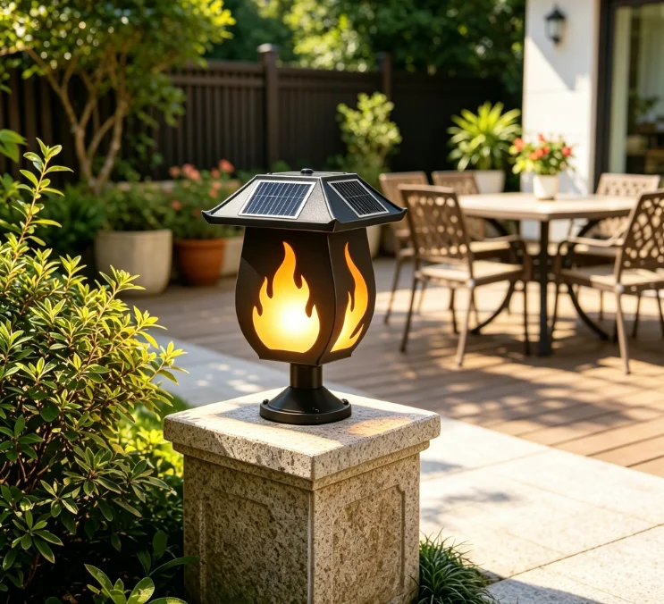 ไฟส่องเสาพลังงานแสงอาทิตย์ ไฟจ - Outdoor Lighting Waterproof บทวิจารณ์และราคา