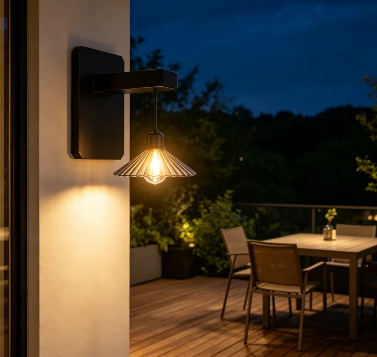 โคมไฟติดผนังโซลาร์เซลล์กลางแจ้ - Outdoor Lighting Waterproof บทวิจารณ์และราคา
