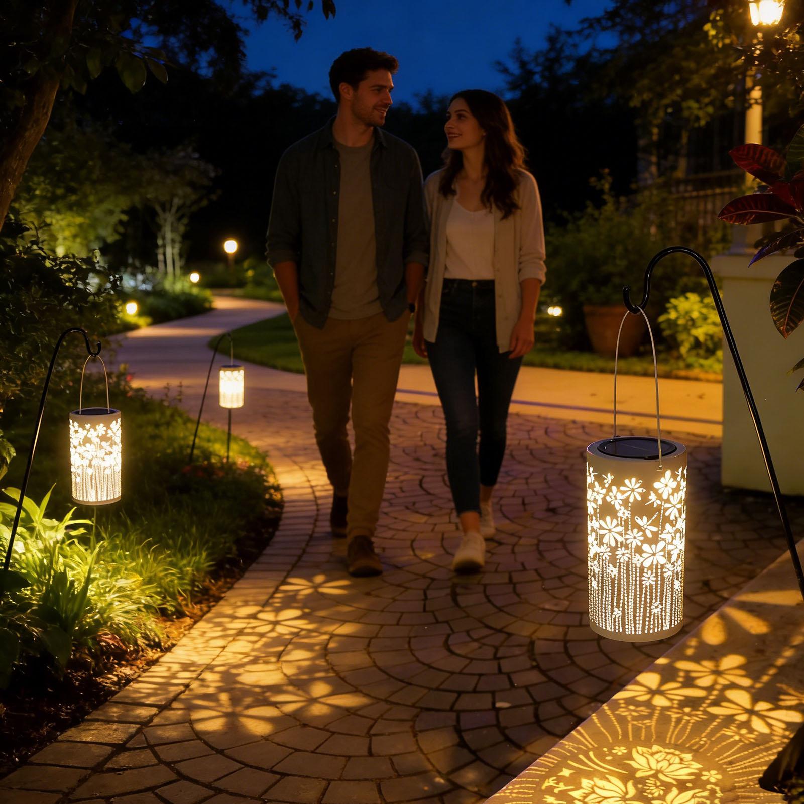 โคมไฟพลังงานแสงอาทิตย์ ไฟดอกไม - Outdoor Lighting Pathway บทวิจารณ์และราคา