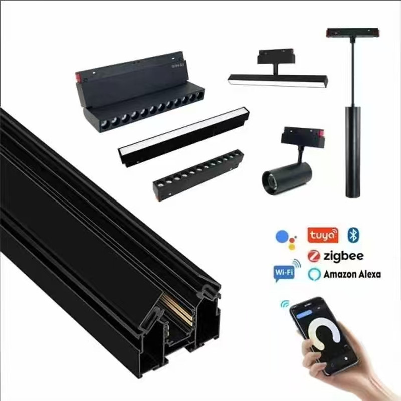 ไฟรางแม่เหล็ก LED ไฟสปอตไลท์แบ - Outdoor Lighting Track บทวิจารณ์และราคา