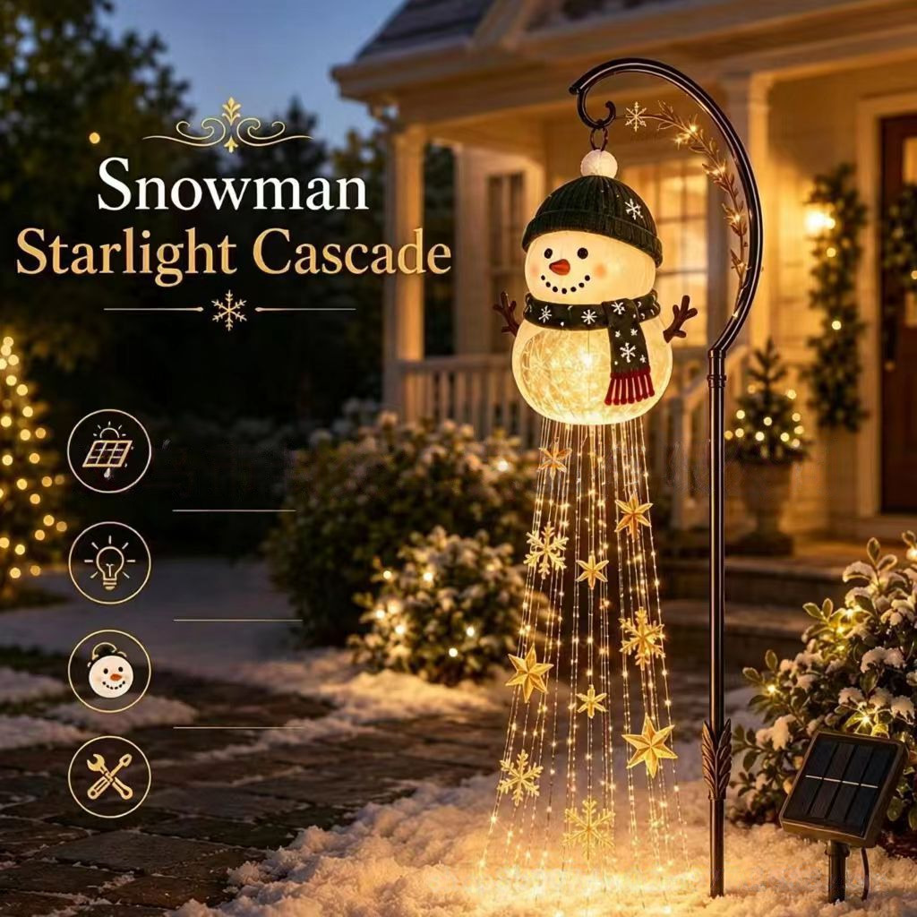 ของตกแต่งตุ๊กตาหิมะคริสต์มาสแบ - Outdoor Lighting Effects บทวิจารณ์และราคา