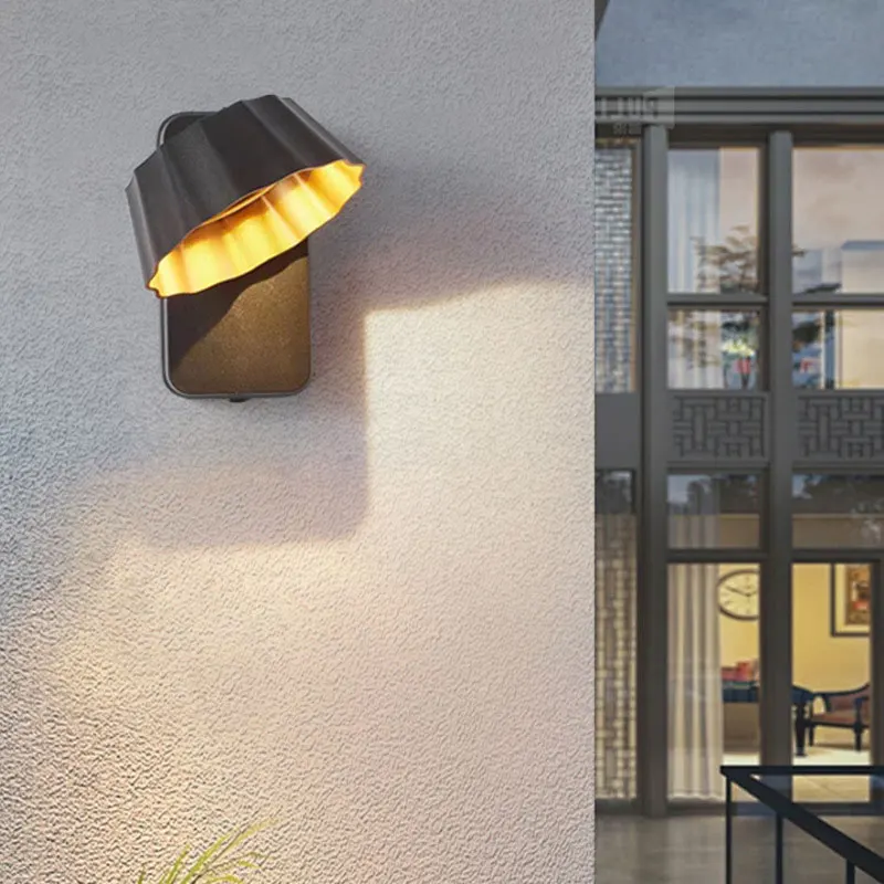 โคมไฟติดผนังสำหรับวิลล่าสไตล์ม - Outdoor Lighting Waterproof บทวิจารณ์และราคา