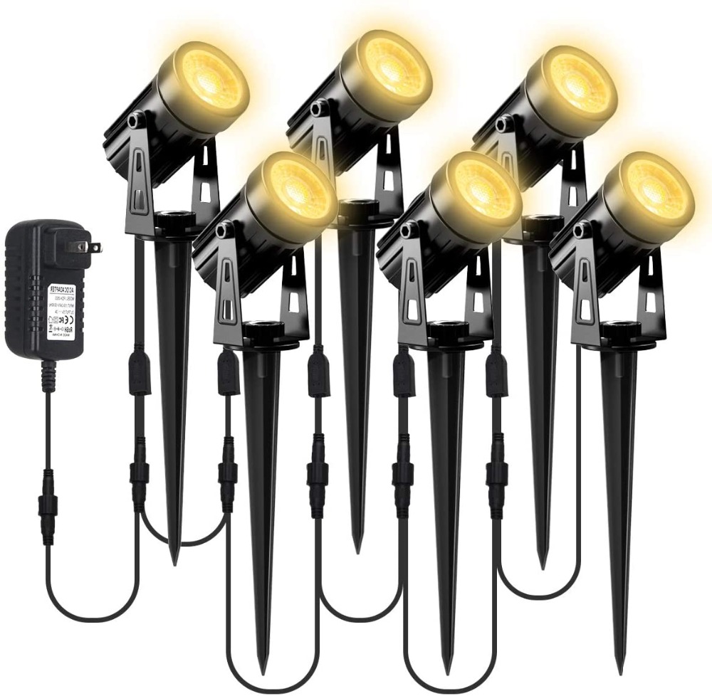 3000K Spotlight กลางแจ้งสวนตกแ - Outdoor Lighting Uk บทวิจารณ์และราคา