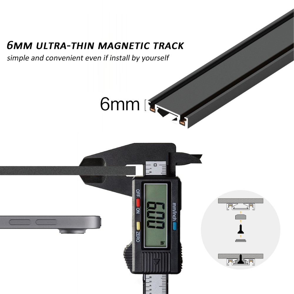 ไฟติดตามรางแม่เหล็กแบบสมาร์ท L - Outdoor Lighting Track บทวิจารณ์และราคา